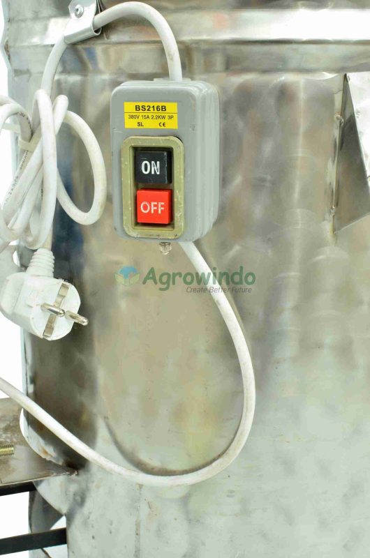 Mesin Spinner Peniris Minyak dan Air Kapasitas 3,5 Kg (15 Liter) Agrowindo AGR-SPIN3.5 - Gambar 5