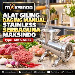 Alat Giling Daging Manual Stainless Serbaguna Maksindo MKS-SG32