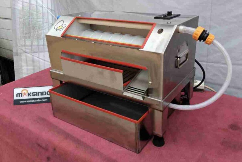Mesin Pengupas Telur Ayam Rebus Otomatis Komersial Maksindo MKS-EGG1600