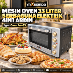 Mesin Oven 33 Liter Serbaguna Elektrik 4in1 Ardin Oven Pro-33