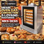 Mesin Oven Gas Convection 5 Loyang Maksindo MKS-OCG5