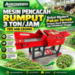 Mesin Pencacah Rumput 3 Ton/Jam – AGR-CR3000